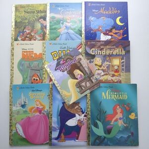 Disney Little Golden Books Set of 10
